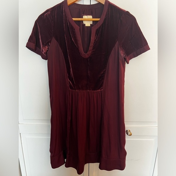 Anthropologie | Maeve | Women’s | Ingrid Velvet Swing Tunic Mini | Dress | XS - Picture 2 of 5